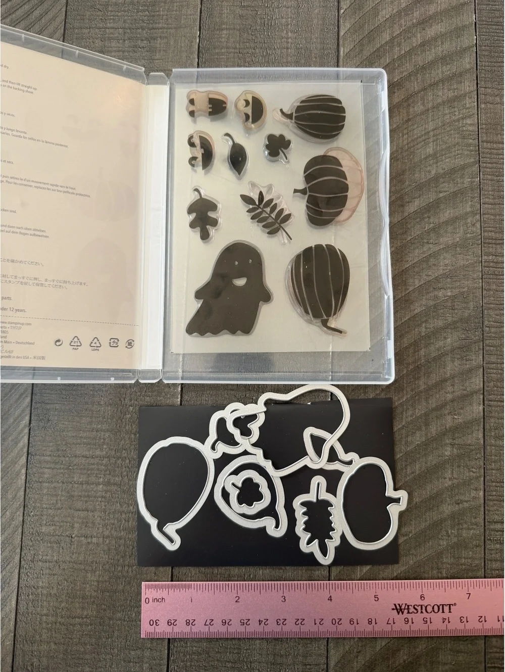 Stampin’ Up Fall Fest stamp set with die cuts